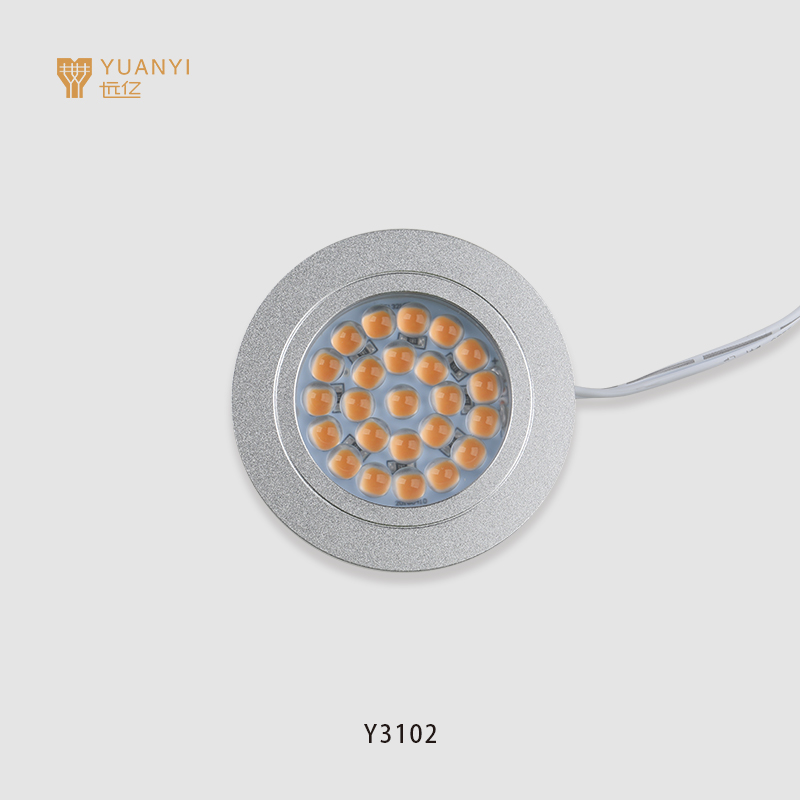 Y3102嵌入式圆形灯